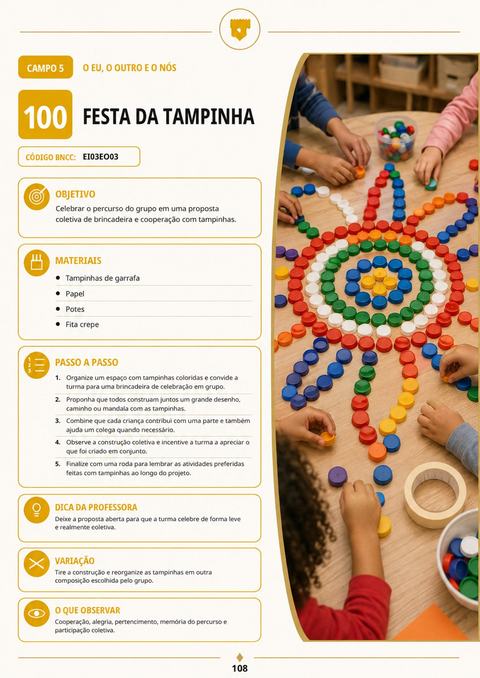 Ficha Festa da Tampinha